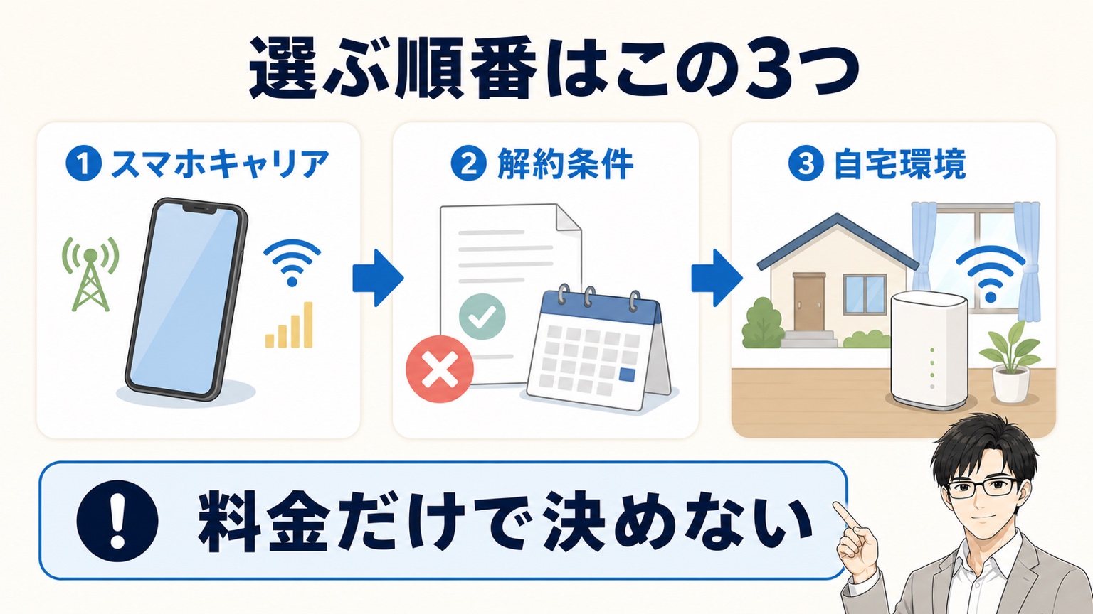 後悔しないための選び方3ポイント