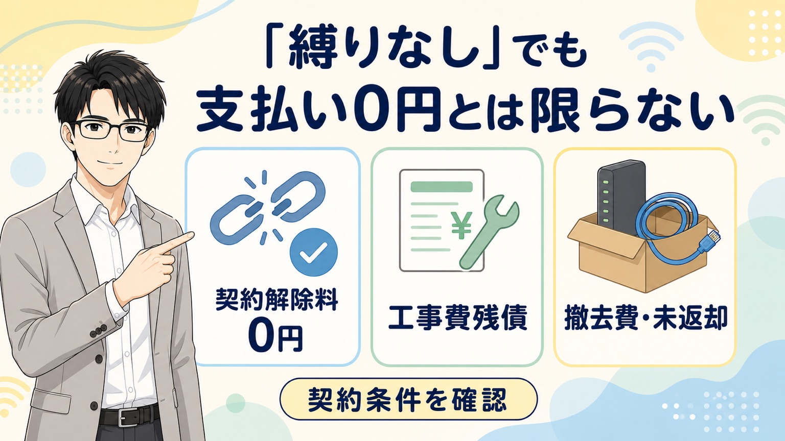 引っ越すかもしれないなら「縛りなし」で選ぶ