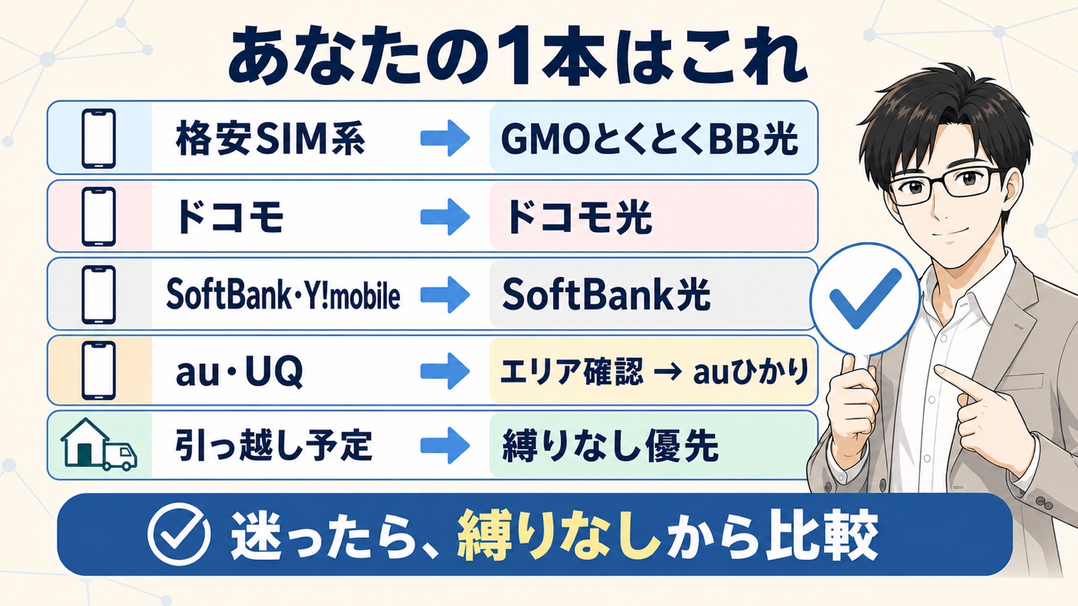 まとめ｜立ち止まって決めた1本は、あなたを縛らない